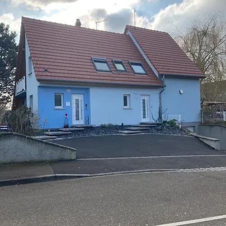 Jaune, Independant, Parking, Wifi Pres De Strasbourg * Ittenheim